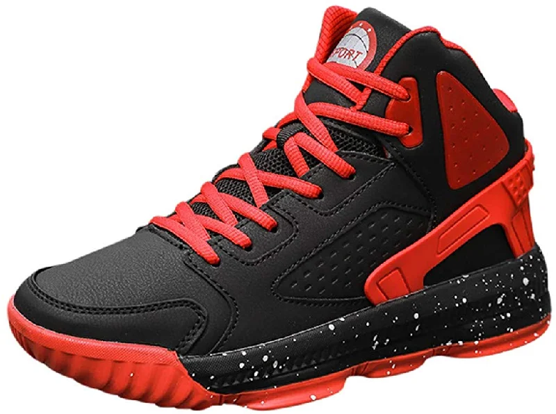 Basketball Shoes for Men Breathable High-Top Fitness Slip Wear-Resistant