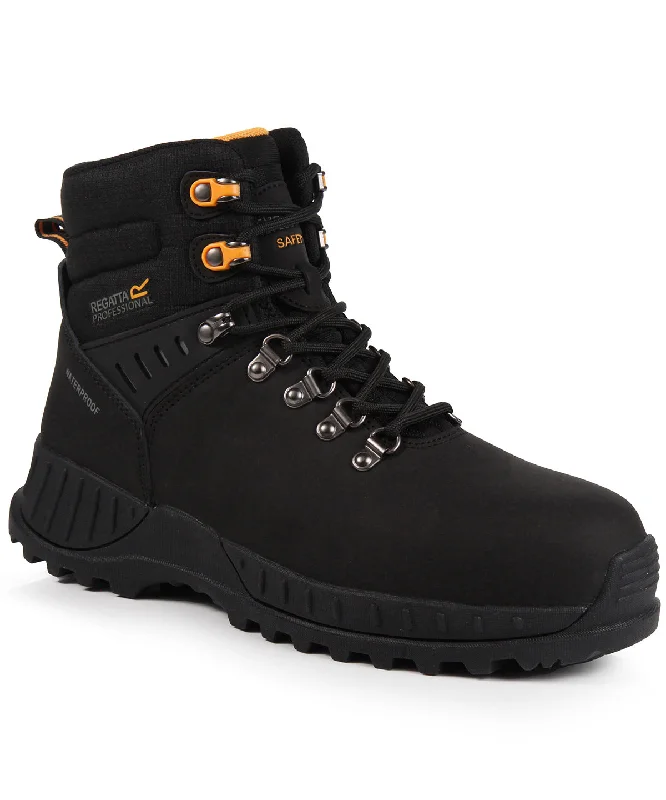 Black - Grindstone S3 waterproof safety boots