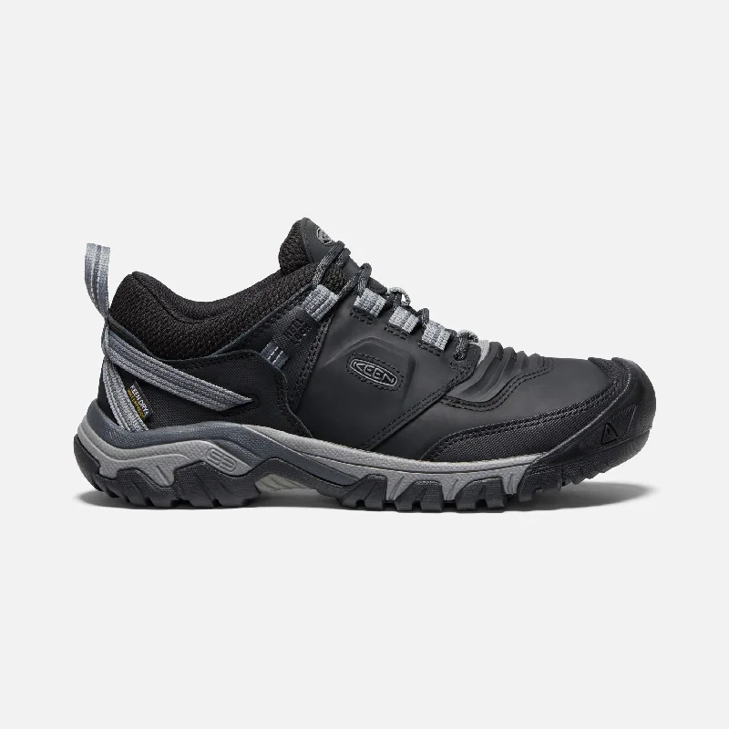 Keen Men's Ridge Flex Waterproof Shoe in Black