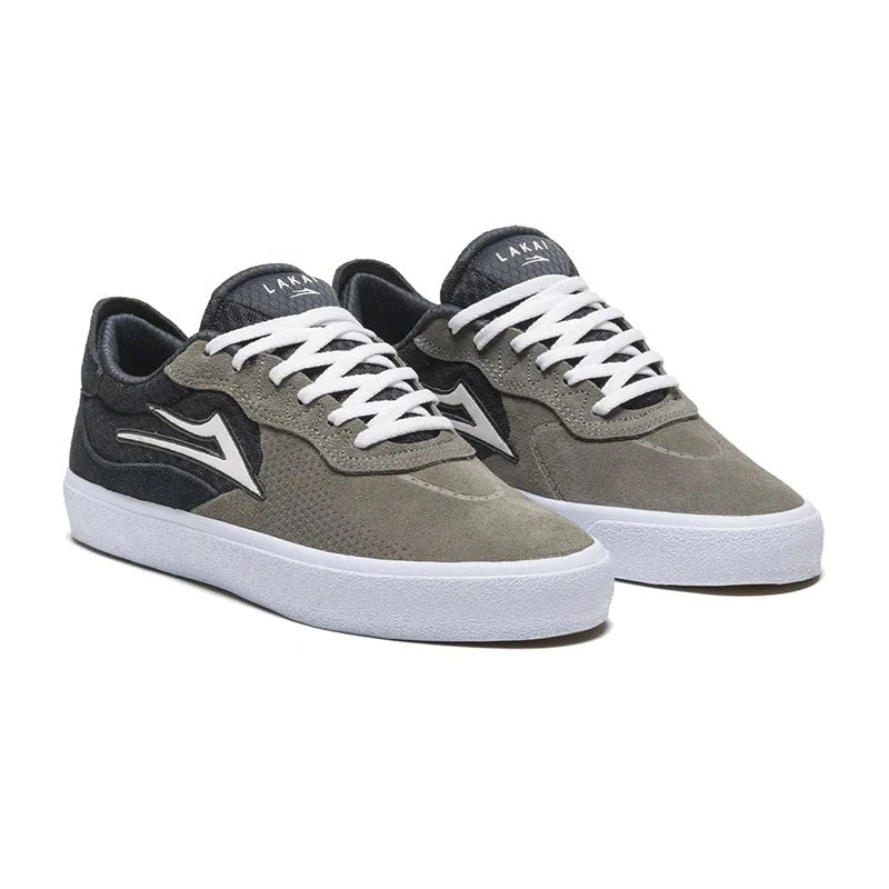 Lakai ESSEX - LIGHT GREY/CHARCOAL SUEDE - 60.91% LEATHER 39.09% TEXTILE Shoes