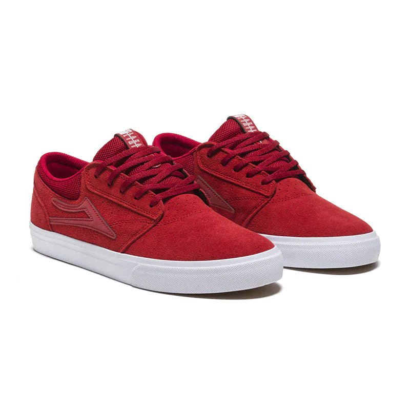 Lakai GRIFFIN RED/REFLECTIVE SUEDE Shoes