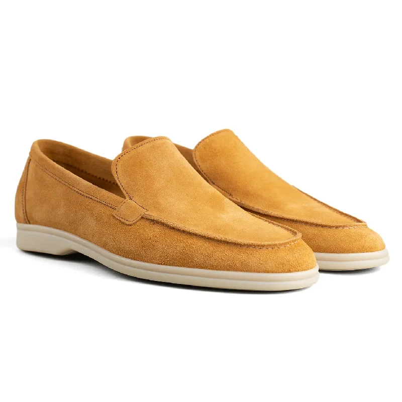 Stock Clearance Palma Flex - Amber Suede