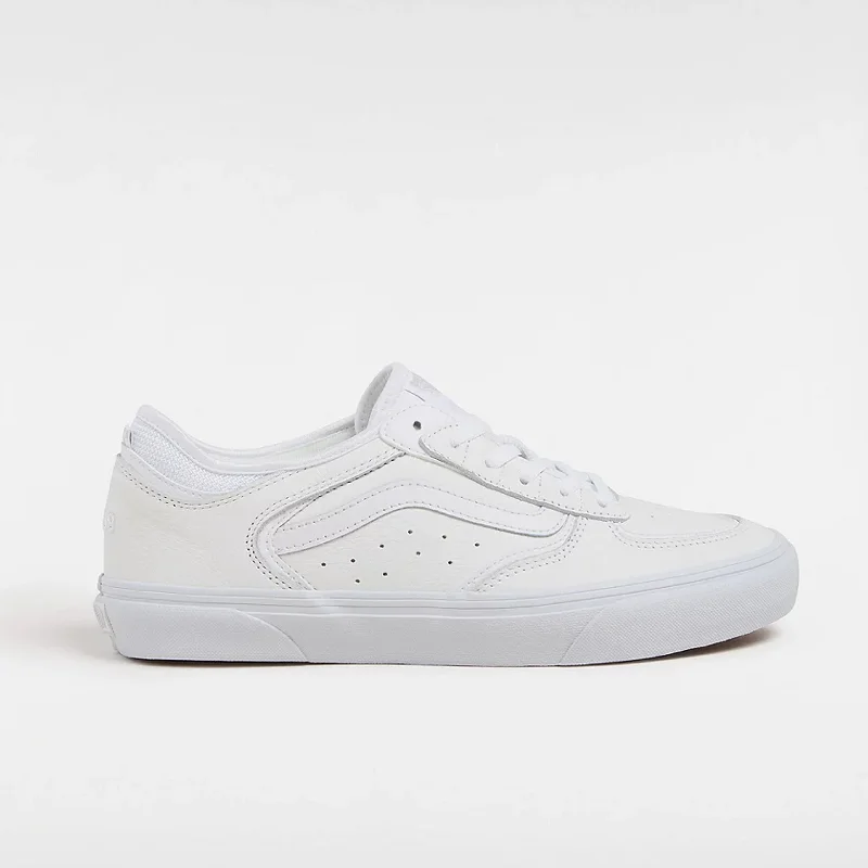 Vans Skate Rowley Leather Skate Shoes - White