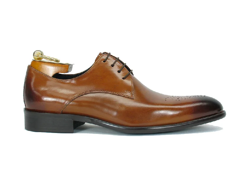 Carrucci KS479-04 Signature Lace-up Oxford - Cognac