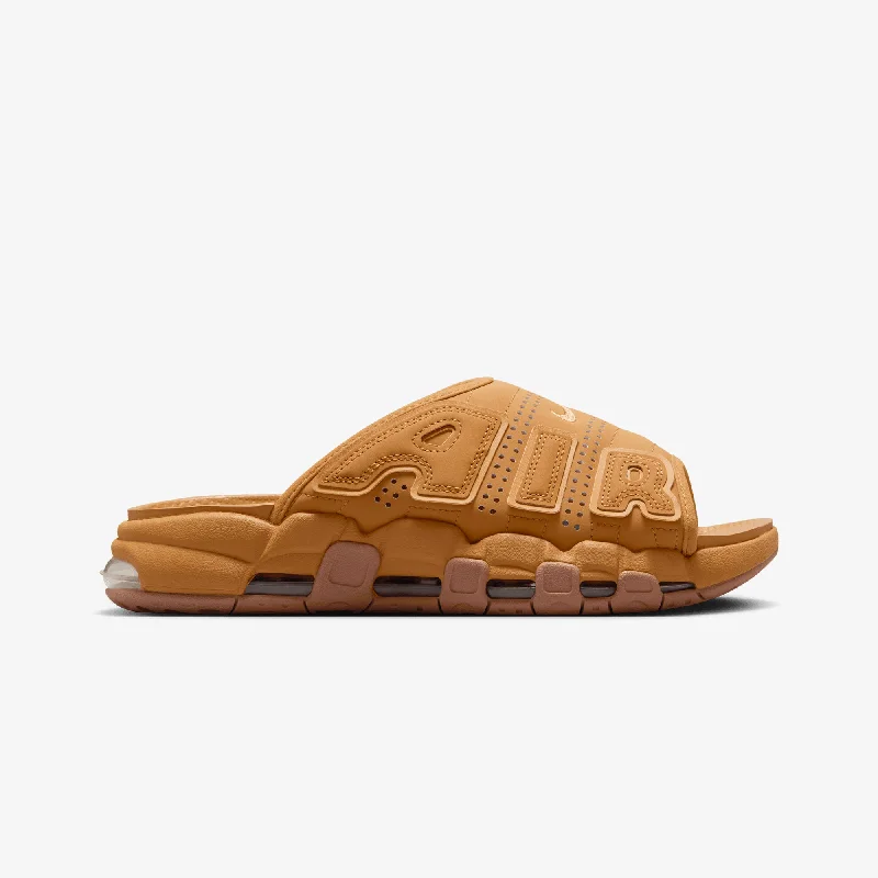 JORDAN | AIR MORE UPTEMPO { FLAX/FLAX-GUM MED BROWN-CLEAR