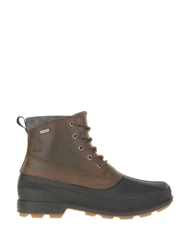 Men's Lawrence M Winter Boot In Chocolate