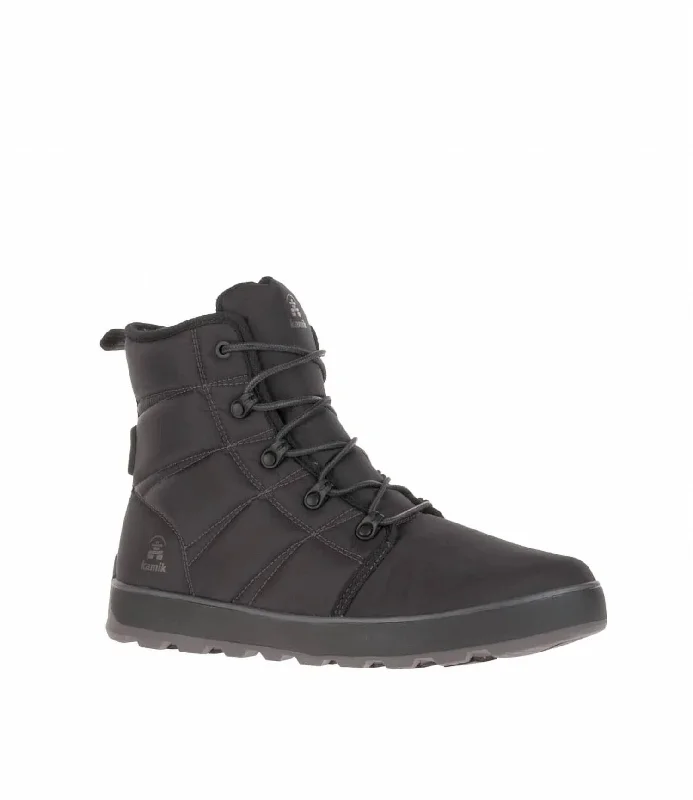 Men's Spencer N Winter Boots In Black