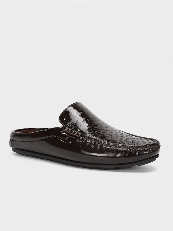 Men's "VIRDOX" Leather Rounded Toe Slip On Shoes