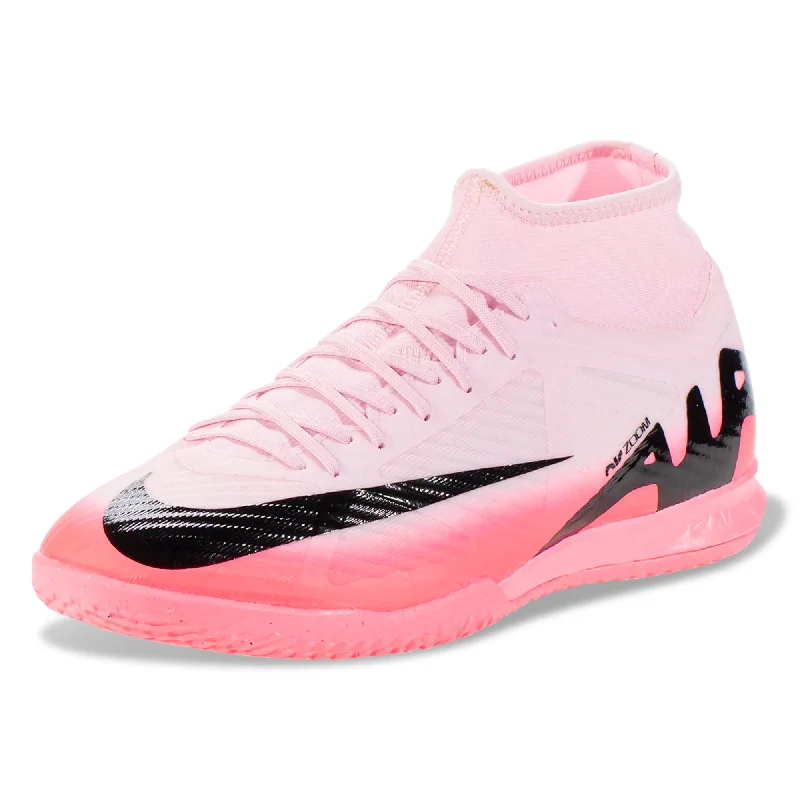 Nike Zoom Superfly 9 Academy Indoor Soccer Shoes (Pink Foam/Black)