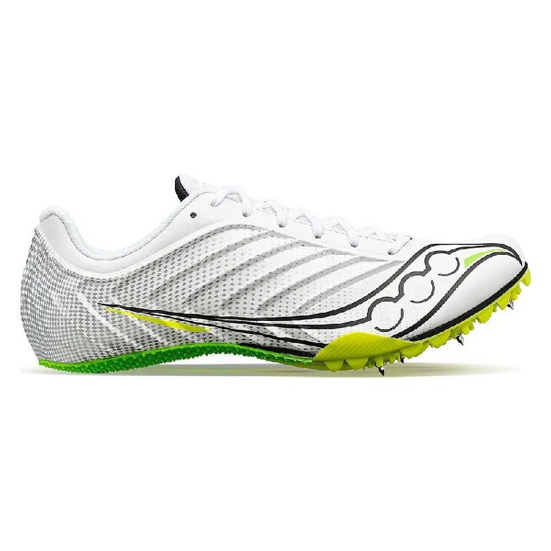 Men's Spitfire 5 Track & Field Spike -  White/Slime - Regular (D)