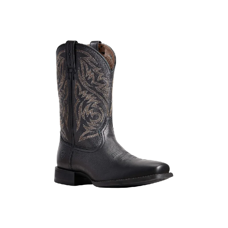 Ariat Men's Black Sport Herdsman Boots