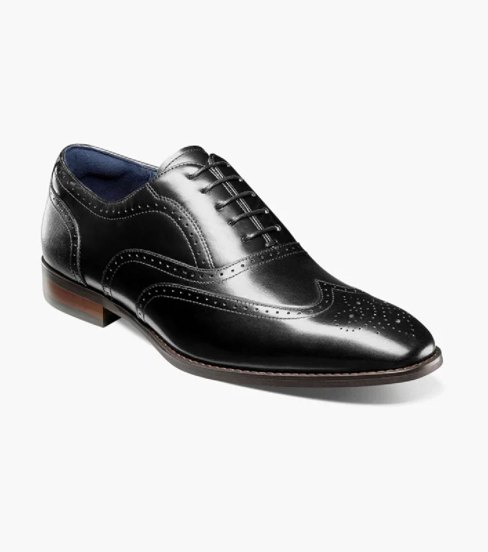 Stacy Adams KAINE  Wingtip Oxford - Black