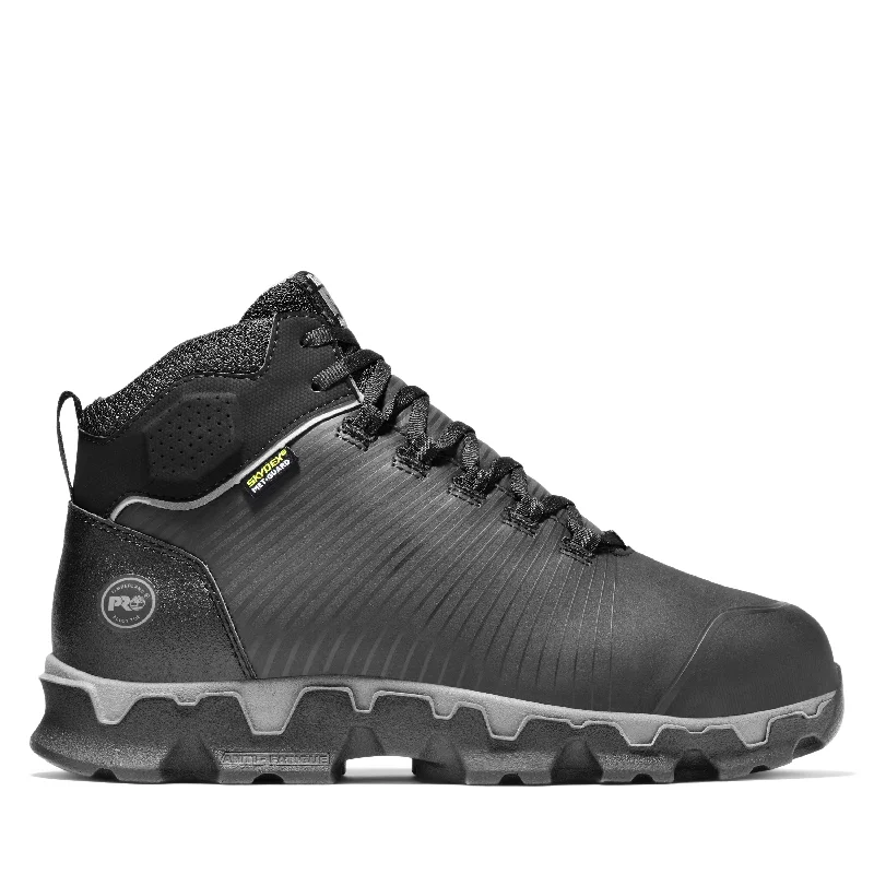 Deal Alert 'Timberland Pro' Men's Powertrain Sport Int Met EH Safety Toe Hiker - Black
