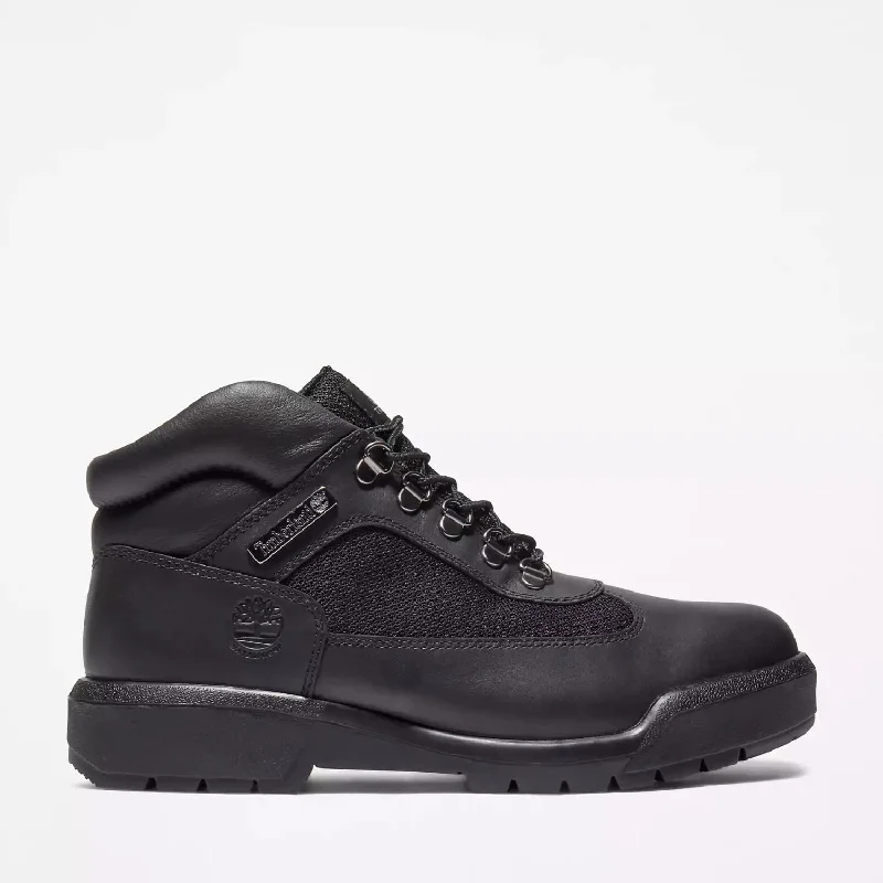 Weekend Deals That Wow Timberland Waterproof Field Boot Black Full Grain  TB-0A17KY-001 Men's