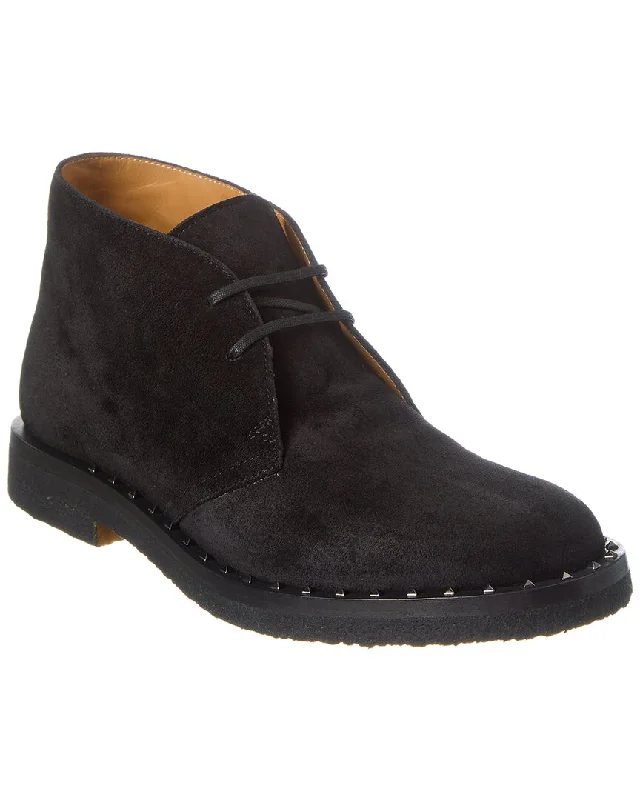 Weekend Savings Delight Valentino Suede Boot